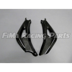 675 13-16 Swingarm Guard Carbon Triumph