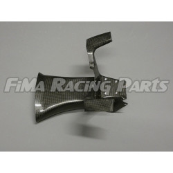 R6 08-12 air duct with holder Carbon Yamaha