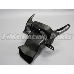 R1 15-16 air duct with holder Carbon Yamaha