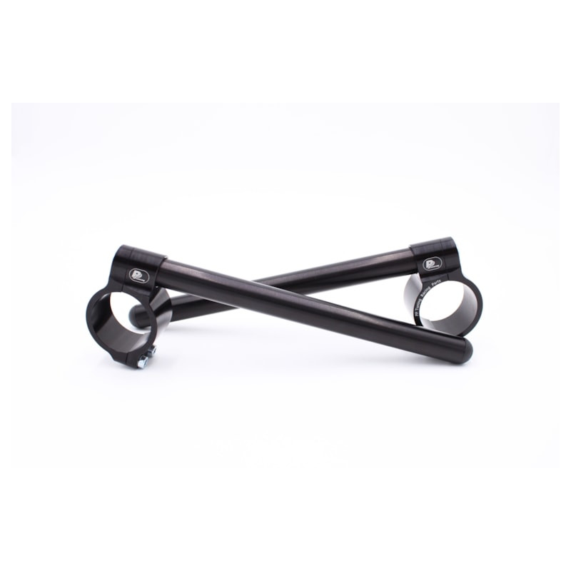 Ø 50mm clip-on PPTuning Yamaha black / silver